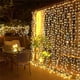 thumbnail image 2 of Guirnalda de luces LED de 12 m para decoración de bodas, Navidad, fiestas, dormitorio y habitación del hogar, 2 of 5