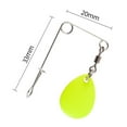 thumbnail image 4 of 5 señuelos de pesca artificiales para lago, con anzuelo. Gotas de agua S, 4 of 9