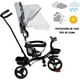thumbnail image 3 of Triciclo para Niños The Baby Shop  con toldo, luz y sonido Gris -, 3 of 7