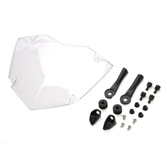 KIMISS Motorcycle Headlight Guard Cover Motorcycle Headlight Protector for R1200GS ADV 2014-2017, Clear Acrylic CoverAcrylic,ABS