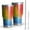 Colorful Rainbow Checkered, variant on 30oz Colorful Rainbow Checkered Pattern Tumblers Stainless Steel Tumbler with Lid and Straw,Vacuum Insulated Double Wall Travel Tumbler Cups Mug with Cleaning Brush for Coffee,Tea