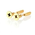 thumbnail image 5 of 2Pcs 316L Stainless Steel Nail Screw Stud Earring for Women & Men, Fashion Punk Cartilage Tragus Helix Ear Piercings Jewelry, 5 of 11