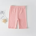 thumbnail image 3 of ESHOO 3 Packs Little Girls Summer Solid Leggings Capris Modal 1/2 Pants, Toddler Sports Dance Shorts Half Legggings 3-10 Years, 3 of 7