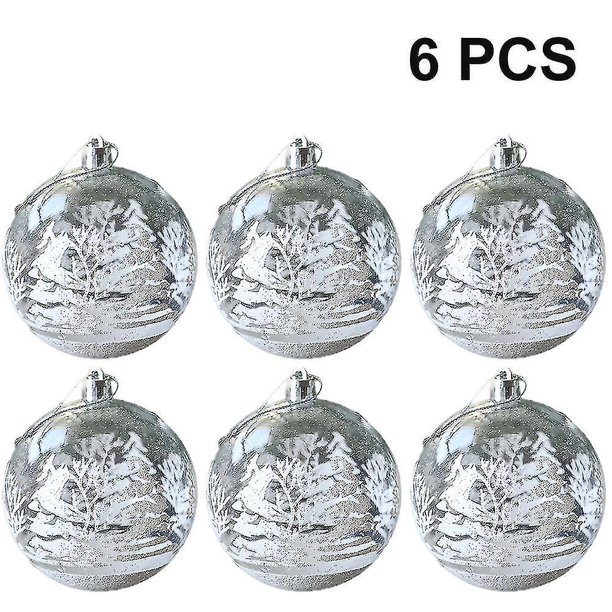 Bolas Transparentes Colgantes LANNMXG Adornos Rellenables Aptas para Navidad