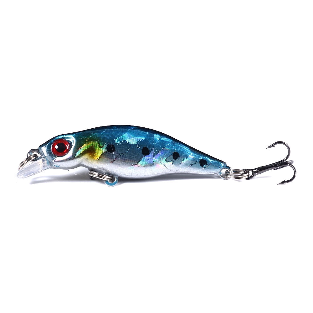 HENGJIA Fishing Lures Large Hard Bait Minnow VIB Lure with Treble Hook Life-Like Swimbait Fishing Bait Popper Crankbait Sinking Lure for Trout Bass Walleye Redfish