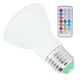 thumbnail image 4 of Foco RGBW de 10 W con control remoto temporizado E27 Bombilla que cambia de color 85‑265 V, 4 of 14