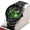 LT01 Green, variant on Men's 42mm Car Wheel Rim Design Quartz Watch, Luminous, 3ATM Waterproof, Stainless Steel Band