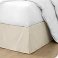 thumbnail image 1 of Bare Home Jupe de Lit Double Brossage - Premium 1800 Collection - Retombée de 15 Pouces - Double, Sable, 1 of 4