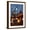 Brown Frame, variant on Art.com Austin, Texas - Skyline at Night Art Print by Lantern Press, Brown Frame Wall Art, 17" x 23"