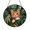Acrylic 3.5 Inch, variant on Cat Behind Monstera Leaves Stained Glass Suncatcher Tropical Window Hanging Plant Lover Cat Decor