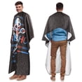 thumbnail image 3 of New Hair Cutting Cape Pro Salon Hairdresser Gown Barber Cloth Pattern Apron, 3 of 8