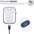 thumbnail image 4 of Airpods Protective Sleeve Silicone Holster Protective Sleeve Is Fully Protected, Durable, Shockproof with Keychain Compatible with Apple Airpods 2 and 1 Charging Cases, 4 of 6