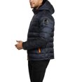thumbnail image 3 of Pajar Men's Hayes Packable Light-Weight Hooded Puffer Jacket with Contrast Zipper, 3 of 5