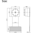 thumbnail image 5 of Treedix 2 pcs OV2640 Camera Module CMOS 2MP Camera Optical Lens Mini Camera Module, 5 of 6