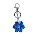thumbnail image 1 of Keychain Key Holder Delicate Craftsmanship Eye-catching Three-dimensional Polishing Wear-resistant Decorate Eco-friendly Faux Crystal Snowflake Key Chain Car Decor, 1 of 6