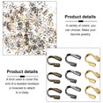 thumbnail image 2 of 500Pcs U Pattern Open Positioning Buckle for Jewelry DIY Making, 2 of 8