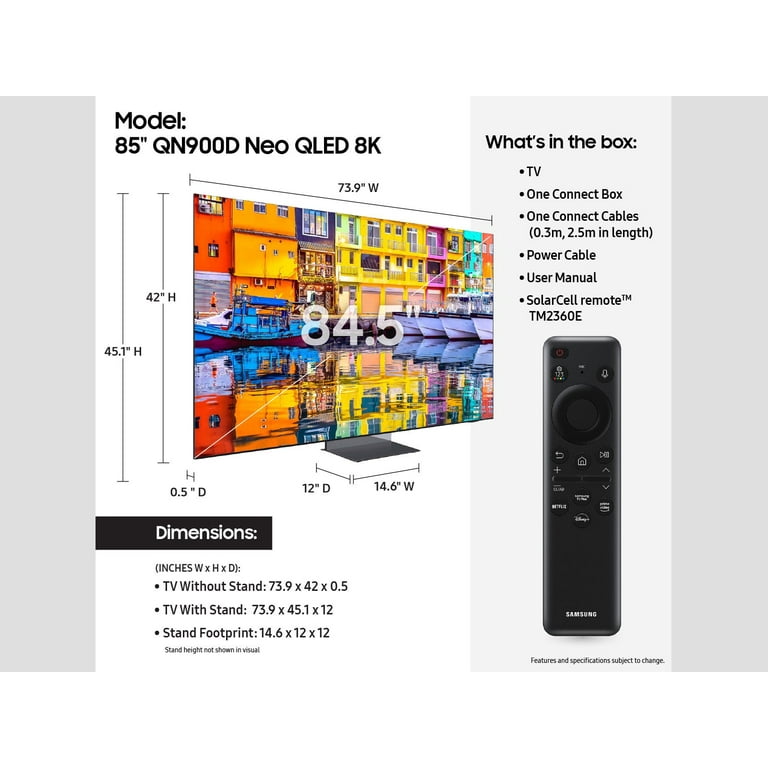ドラえもん　SAMSUNG 8GB PC4-2400T 8枚 SAMSUNG 85” Class QN900D Neo QLED 8K Smart TV QN85QN900DFXZA 2024