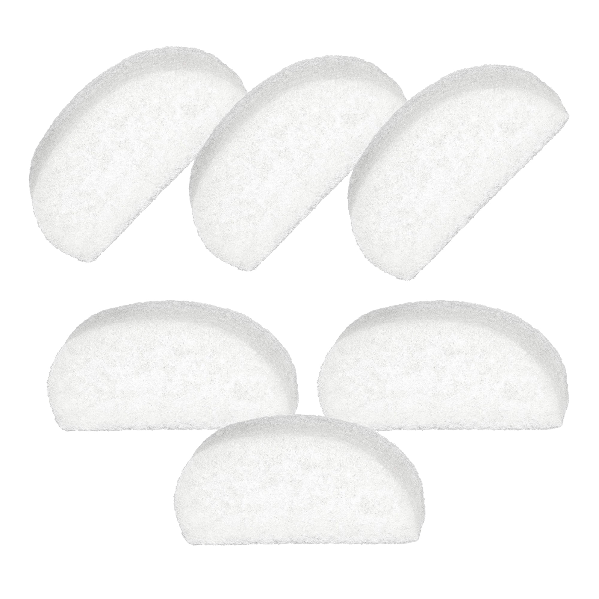 Delapan Fine Foam Pre-Filter Sponges for Fluval 104 105 106 107 204 205 206 207 Aquarium Quick-Clear Filter Pads, 16 Pack