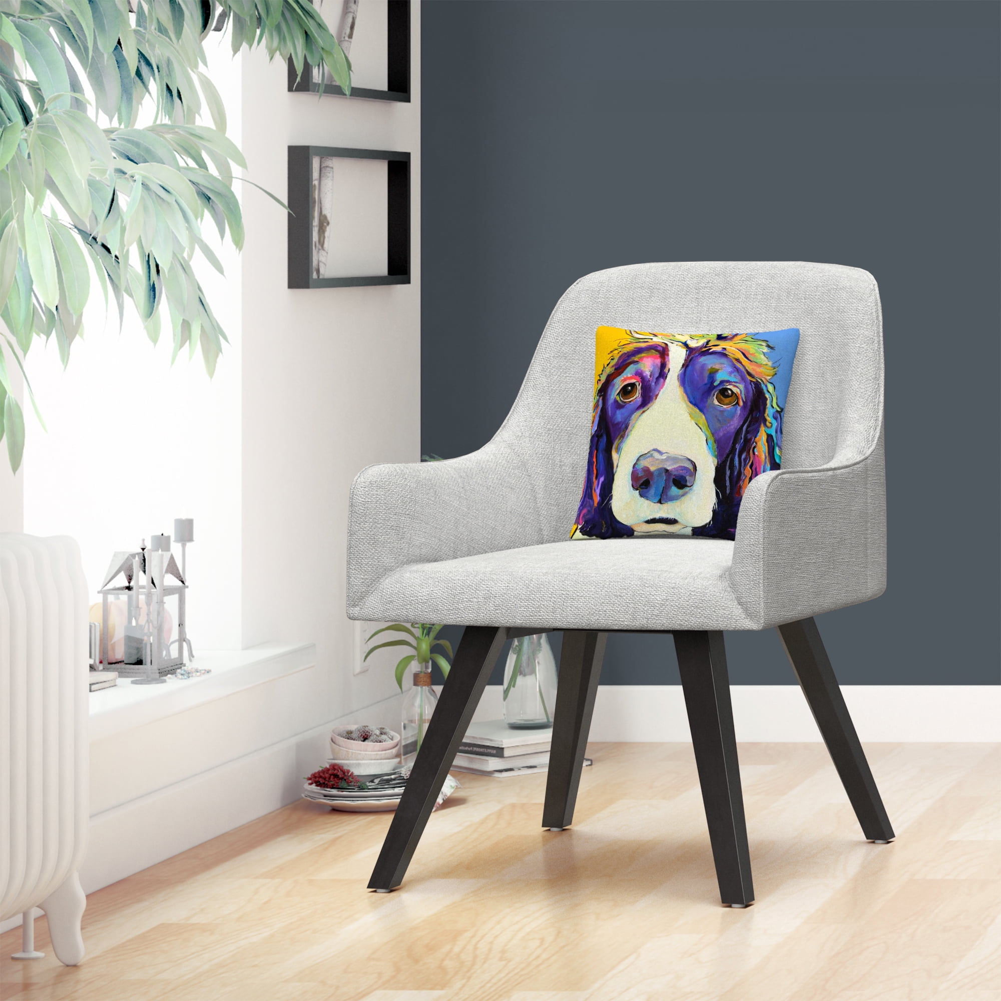 Pat Saunders-White 'Sadie' 16 X 16 Decorative Throw Pillow