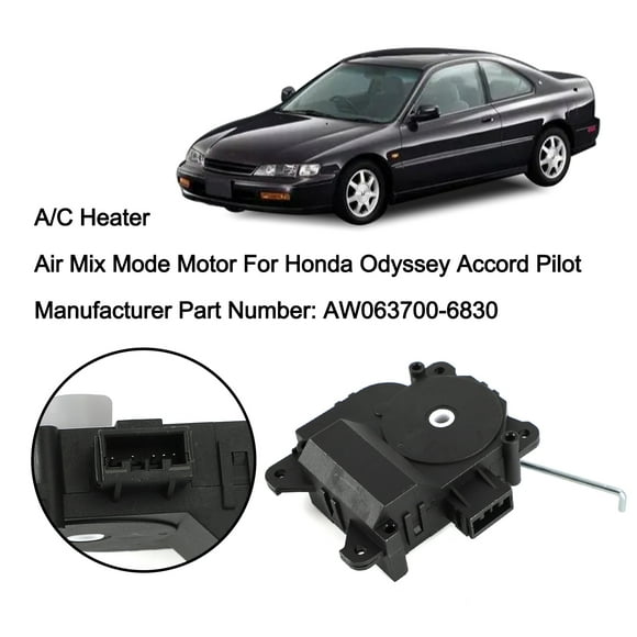 HVAC Passenger Air Mix Mode Motor AW063700-6830 For Honda Odyssey Accord Pilot