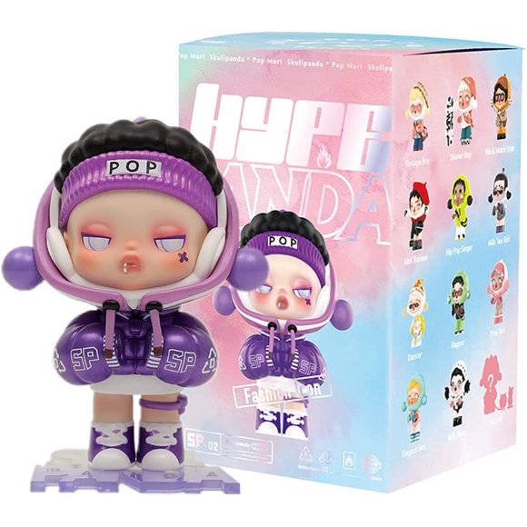 Blind Box Toy POP MART Skullpanda Hypepanda, 1 unidad con 13 figuras