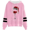 thumbnail image 1 of WILLBEST Sudadera con Capucha Sudadera con Capucha y Cordón con Estampado Navideño Informal para Mujer Chica​​, 1 of 3