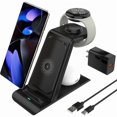 thumbnail image 1 of HAYAN Upgraded Pixel Watch 3/2 Charger,3 in 1 Pixel Charging Station for Google Pixel 9/8/7/XL,Pixel Buds Pro/2,Wireless Charger Stand for Multiple Devices with Adapter(Not for Pixel Watch 1), 1 of 1