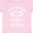 thumbnail image 4 of Inktastic Handpicked for Earth by My Brother in Heaven Angel Wings Boys or Girls Baby Bodysuit, 4 of 5