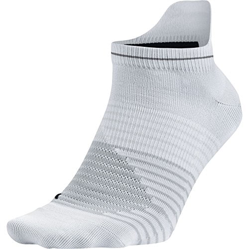 zwak correct Luik NIKE Unisex Performance Lightweight No-Show Running Socks (1 Pair), White/ Pure Platinum/Black, Large - Walmart.com