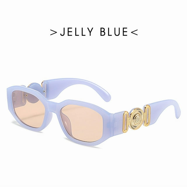 Typpkmm Vintage Square Small Frame Sunglasses Men Women Rectangle Brand Design Fashion Square Sun Glasses Shades Vintage Glasses