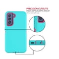 thumbnail image 5 of Galaxy S21 FE 5G Cases, Sturdy Case for Galaxy S21 FE 5G 6.4", Tekcoo Full-Body Heavy Duty Armor Hard Plastic & Shock Absorption Rubber Rugged Bumper 3-in-1 Case Cover -Mint, 5 of 7