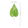thumbnail image 2 of 5 piezas hojas falsas hojas artificiales hojas realistas de plantas artificiales decoraciones, 2 of 5