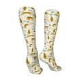 thumbnail image 3 of KLL Leopard Print Print Cool Socks Men's Women's Crew Socks Funny Crazy Novelty Stockings, 3 of 8