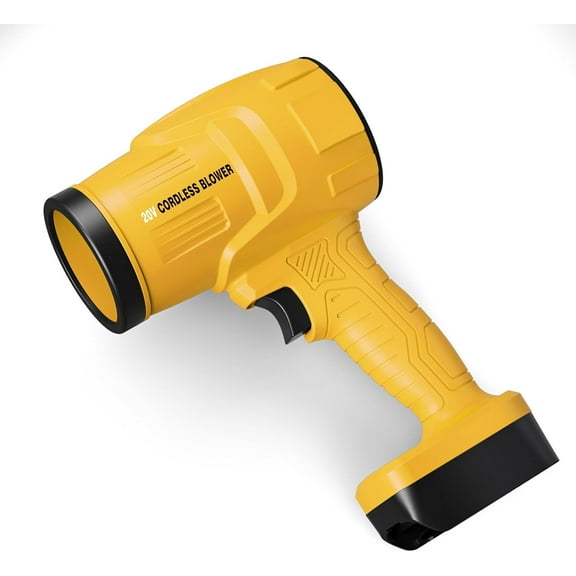 Cordless Leaf Blower Compatible with DEWALT 20V Max Battery, 125-MPH 430-CFM Handheld Electric Dust Blower, Battery Powered Leaf Blowers for Keyboards Patio Rain Snow Removal (Tool Only)