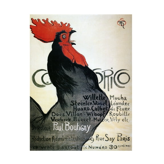 Vintage Lavoie 'Ads-0015' Canvas Art