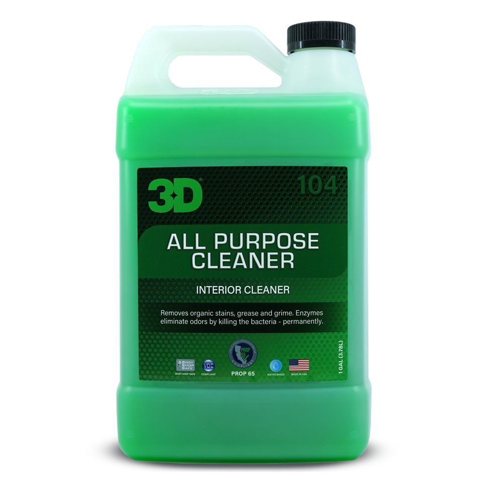 3D All Purpose Cleaner 1 Gallon Safe, Biodegradable Degreaser