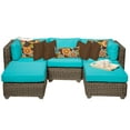 thumbnail image 1 of Royal 5 Piece Outdoor Wicker Patio Furniture Set 05a, 1 of 7