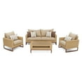 thumbnail image 1 of RST Brands Mili Wicker 4 Piece Patio Conversation Set, 1 of 8