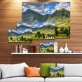 thumbnail image 3 of Lesotho Mountains Panorama - Landscape Canvas Art Print, 3 of 4