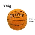 thumbnail image 2 of Pelota de peluche de baloncesto suave 3D fuera de la cancha regalos para niños rellenos esponjosos de 25cm, 2 of 9