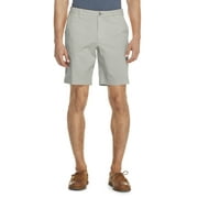 IZOD Men's Saltwater Comfort Flat Front 9.5" Chino Short
