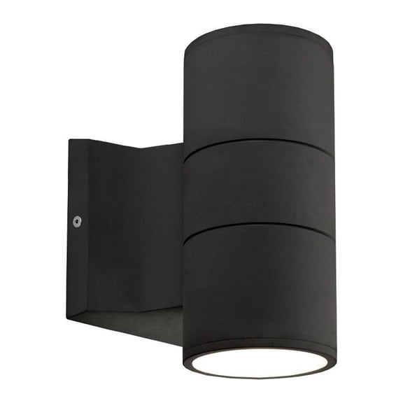 Kuzco Lighting Ew3207 Lund 7" Tall Led Outdoor Wall Sconce - Black