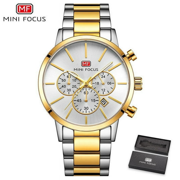 Men's Watches Watch Men Waterproof Stainless Steel Quartz Sport Male Watchs