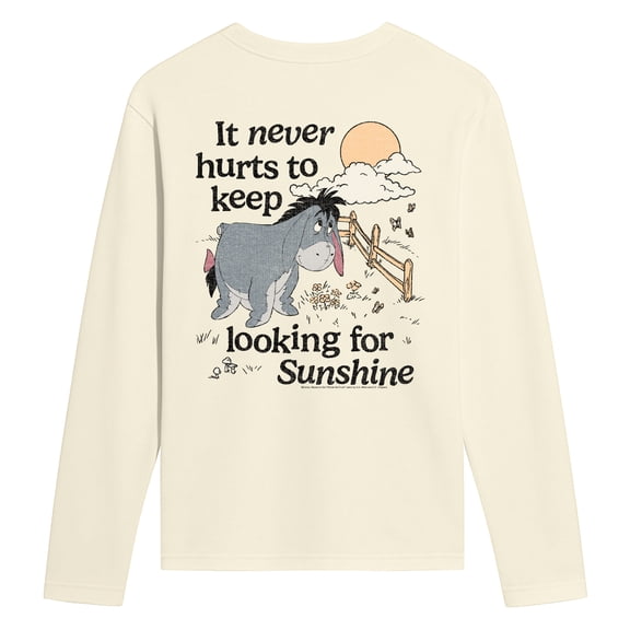 Winnie The Pooh - Sunshine Eeyore - Men's Long Sleeve Graphic T-Shirt
