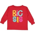 thumbnail image 3 of Inktastic Big Sis Announcement New Sister Girls Long Sleeve Toddler T-Shirt, 3 of 5