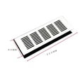 thumbnail image 1 of Grille d'Aération en Aluminium 80*150-400mm Argentée avec Ventilation, 1 of 4