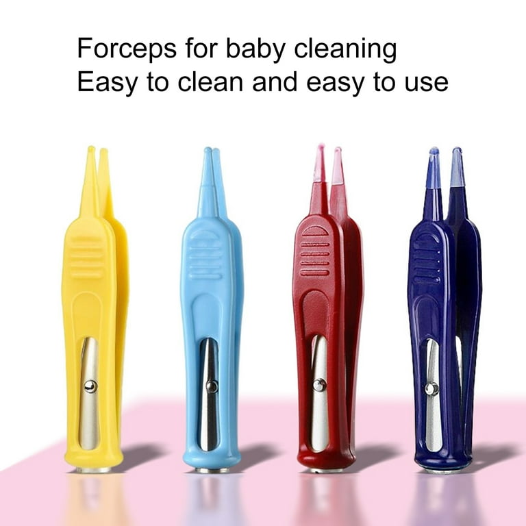 Baby Toddler Tweezers For Ear Nose Nasal Cavity Cleaning Kids Care Supplies