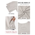 thumbnail image 6 of MOYIKO Oversized T Shirts for Women with Pockets 3/4 Sleeve Summer Tops Loose Fit Y2K Fashion Tees, 6 of 7