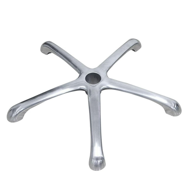 Base de silla de oficina Pata de metal reforzada, silla giratoria para juegos, base de silla de escritorio universal para sala de reuniones, silla de