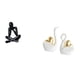 thumbnail image 1 of Escultura De Cisne Abstracta Moderna, Figura Coleccionable, Adorno De Escritorio, Artesanía, Decoración Para Parejas, Decoración De Mesa, Estatua Para Sala De Estar, Estantería, Decoración, 1 of 8